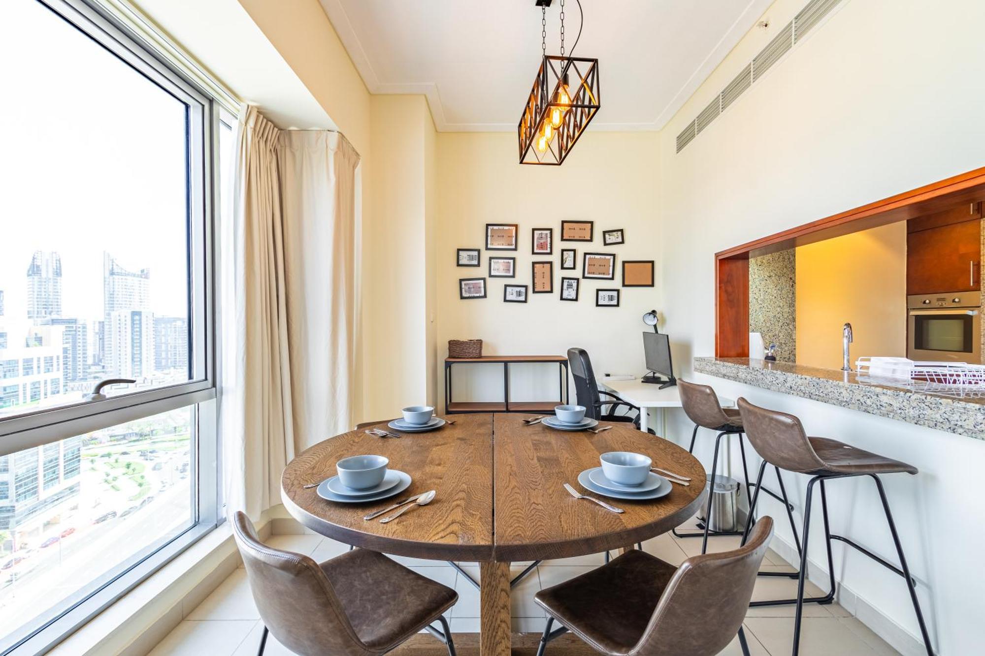 Superhost - Chic Downtown Living 1br In Dubai's South Ridge 5 Apartment *